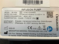 2020 medcaptian mp-60 syringe pump (4x) - afbeelding 9 van  18