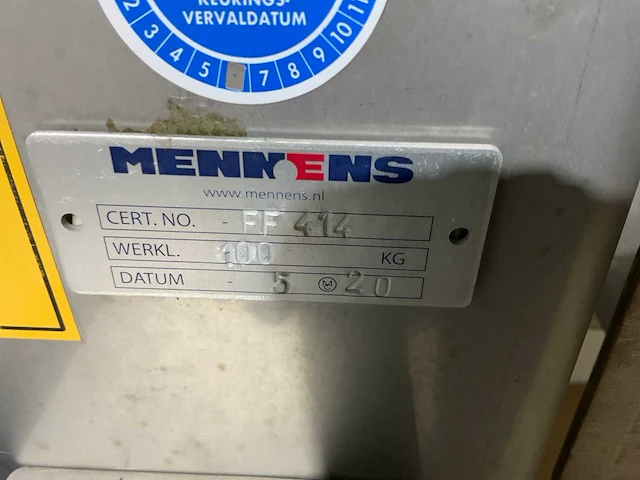 2020 mennens verticale folievormbuis transportlift - afbeelding 3 van  3