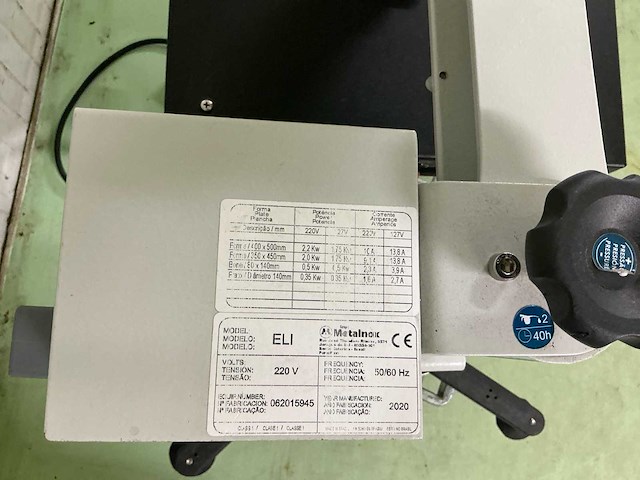 2020 metalnox eli textieldrukmachine - afbeelding 7 van  7