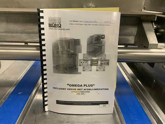 2020 mono omega plus 450 dresseermachine - afbeelding 4 van  9