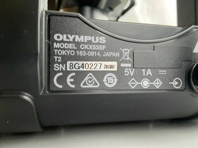 2020 olympus ckx53sf celcultuurmicroscoop - afbeelding 7 van  7