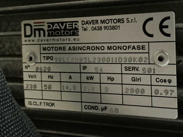 2020 o.m.a. spe 9 houtkloofmachine - afbeelding 7 van  16