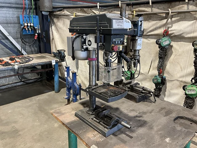 2020 optimum d17 pro kolomboormachine - afbeelding 2 van  9