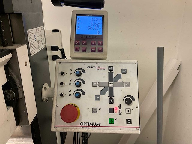 2020 optimum optimill mh 25 sv frees-boormachine - afbeelding 17 van  20