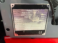 2020 pallet truck p20-ion elektrische palletwagen - afbeelding 2 van  10