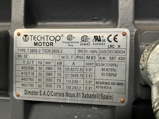 2020 pedro gil s.l. industriële lucht blower - afbeelding 5 van  5