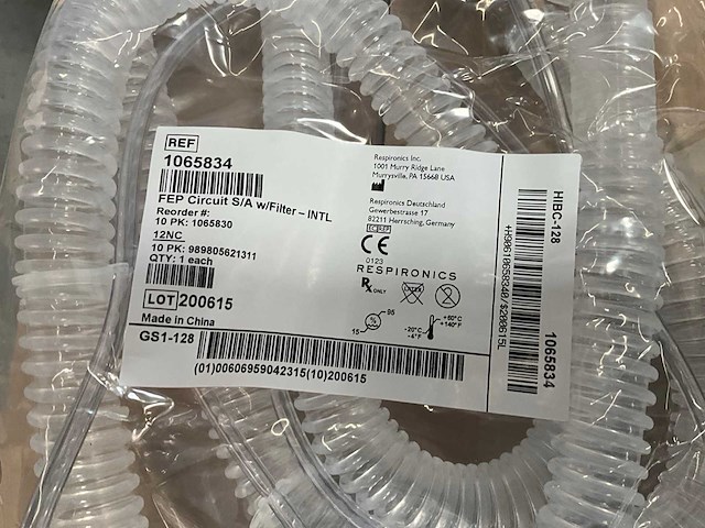2020 philips respironics v60 plus ventilatorsupportsysteem - afbeelding 6 van  20