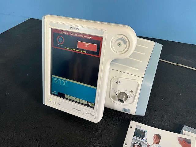 2020 philips respironics v60 plus ventilatorsupportsysteem - afbeelding 11 van  19