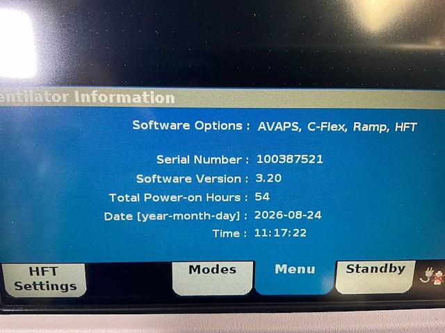 2020 philips respironics v60 plus ventilatorsupportsysteem - afbeelding 15 van  19