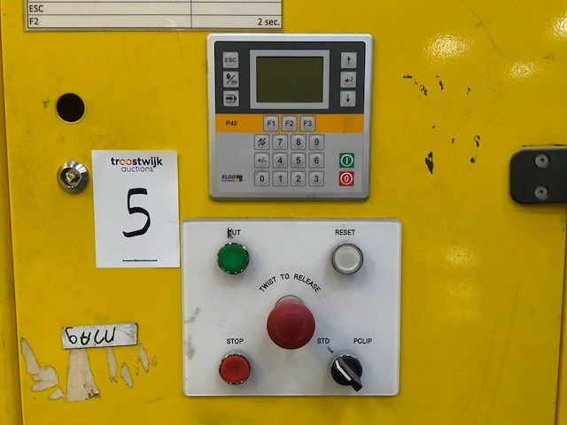 2020 polycut verticale polycarbonaat platensnijmachine - afbeelding 6 van  9