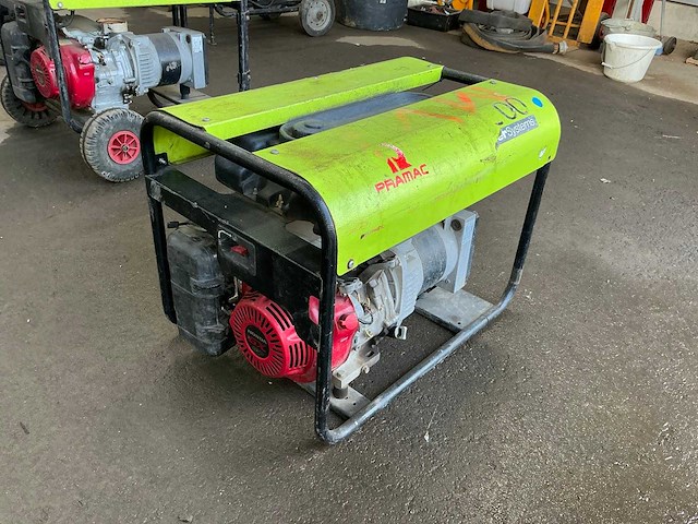 2020 pramac es5000 stroomaggregaat 3,5kva - afbeelding 1 van  9