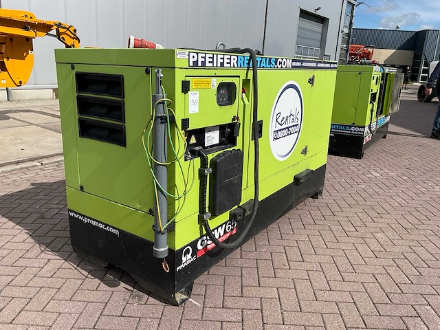 2020 pramac gsw65 noodstroomaggregaat, 65kva - afbeelding 7 van  11