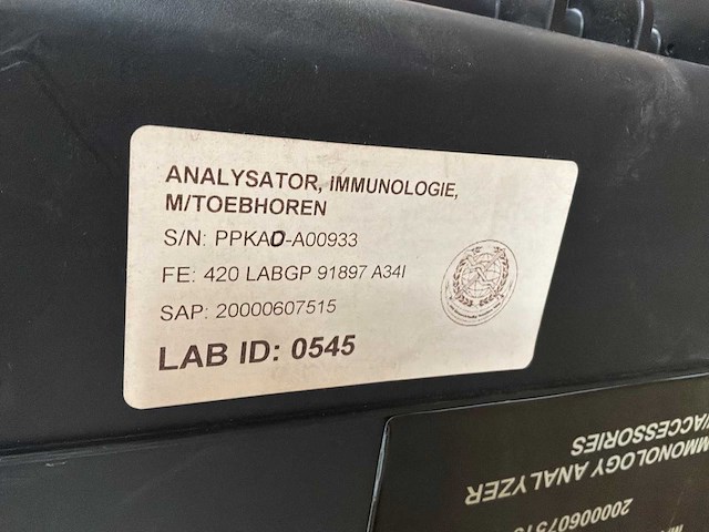 2020 precision biosensor exdia trf plus pd-fc20 poct-diagnostische analyzer - afbeelding 3 van  6