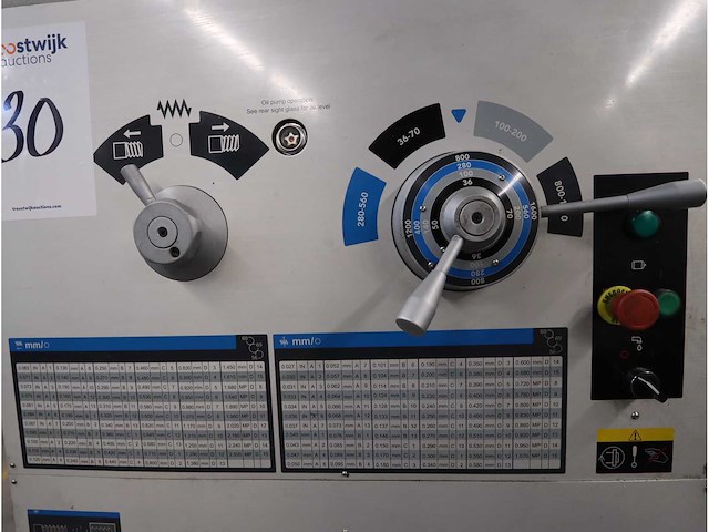 2020 promac gh-2680zh universele draaibank - afbeelding 11 van  16