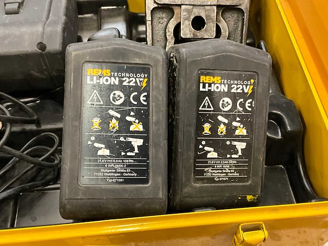 2020 rems akku press 22v accu perstang - afbeelding 5 van  6