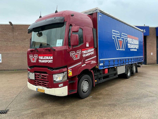 2020 renault t motorwagen met huifopbouw - afbeelding 1 van  48