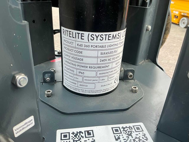 2020 ritel k45 360 bouwlamp - afbeelding 4 van  13