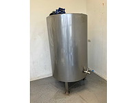 2020 rvs opslagtank met roerwerk - afbeelding 2 van  9