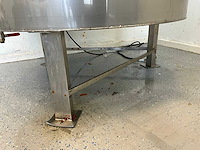 2020 rvs opslagtank met roerwerk - afbeelding 4 van  9