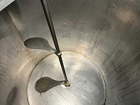 2020 rvs opslagtank met roerwerk - afbeelding 6 van  9