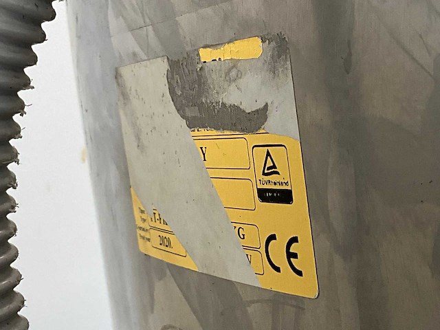 2020 rvs opslagtank met roerwerk - afbeelding 9 van  9