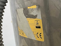 2020 rvs opslagtank met roerwerk - afbeelding 9 van  9