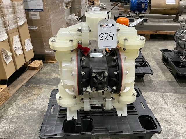 2020 sandpiper oem157.1fp1ppu pneumatische dubbele membraampomp - afbeelding 2 van  6