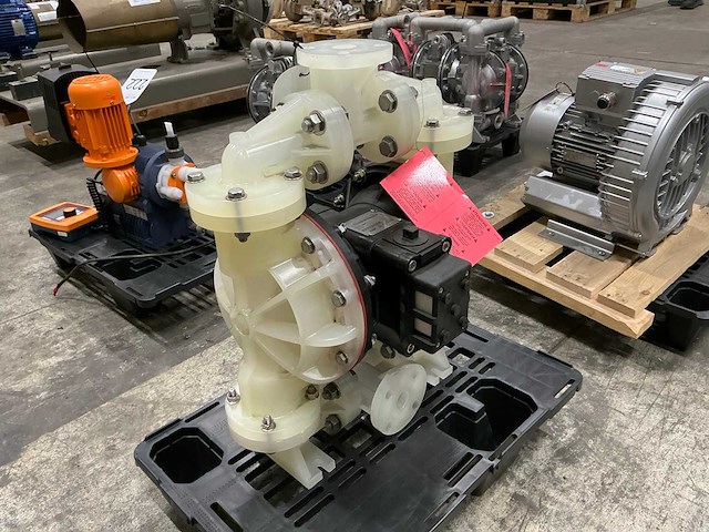 2020 sandpiper oem157.1fp1ppu pneumatische dubbele membraampomp - afbeelding 4 van  6