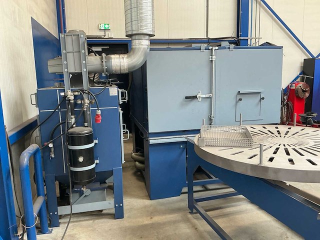 2020 sant-tech pk-180/zo-250p straalcabine set (pk-180) met afzuiging (zo-250p) en drukvat - afbeelding 2 van  29