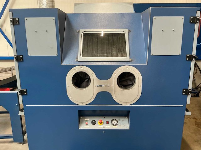 2020 sant-tech pk-180/zo-250p straalcabine set (pk-180) met afzuiging (zo-250p) en drukvat - afbeelding 17 van  29