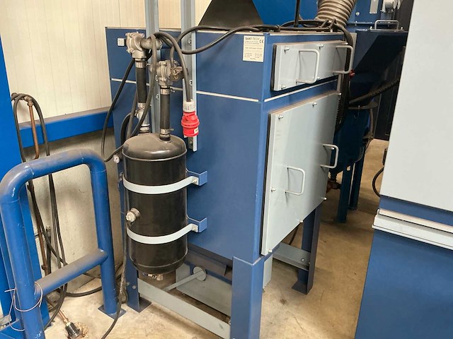 2020 sant-tech pk-180/zo-250p straalcabine set (pk-180) met afzuiging (zo-250p) en drukvat - afbeelding 5 van  29