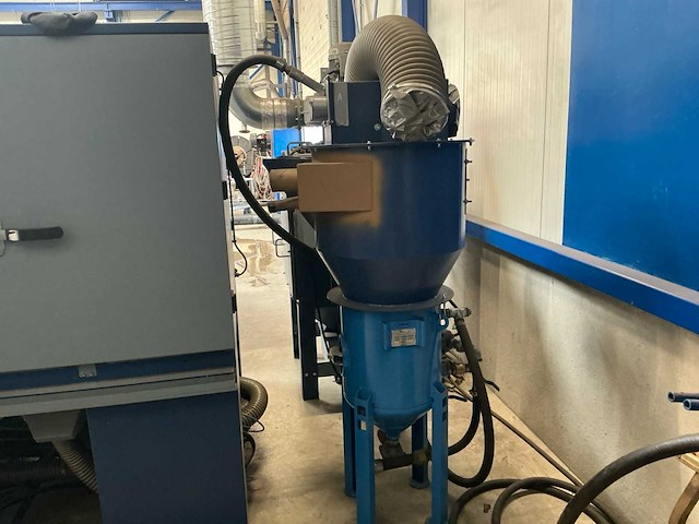 2020 sant-tech pk-180/zo-250p straalcabine set (pk-180) met afzuiging (zo-250p) en drukvat - afbeelding 26 van  29