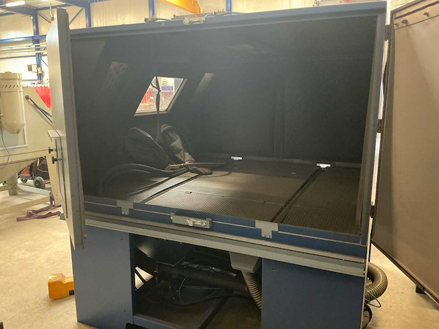 2020 sant-tech pk-180/zo-250p straalcabine set (pk-180) met afzuiging (zo-250p) en drukvat - afbeelding 5 van  29