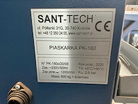 2020 sant-tech pk-180/zo-250p straalcabine set (pk-180) met afzuiging (zo-250p) en drukvat - afbeelding 14 van  29