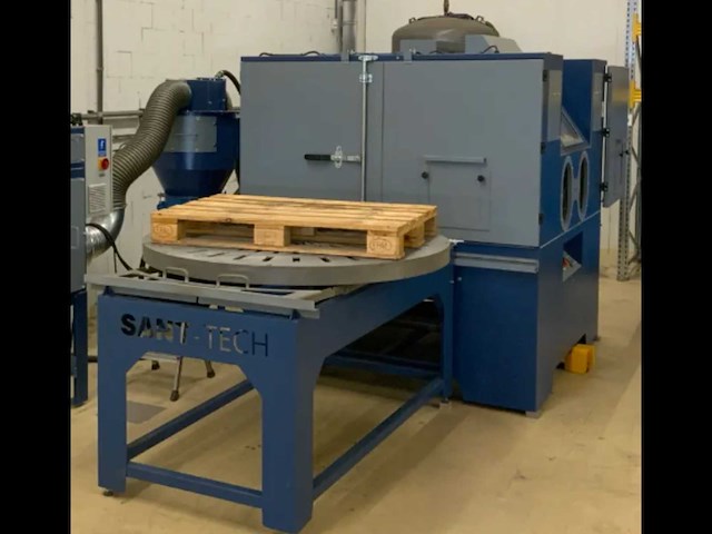 2020 sant-tech pk-180/zo-250p straalcabine set (pk-180) met afzuiging (zo-250p) en drukvat - afbeelding 25 van  29