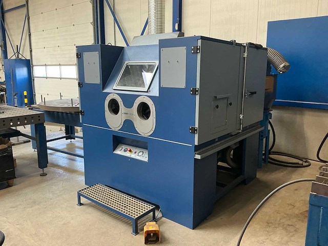 2020 sant-tech pk-180/zo-250p straalcabine set (pk-180) met afzuiging (zo-250p) en drukvat - afbeelding 18 van  29