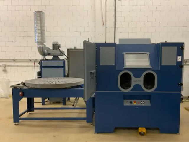 2020 sant-tech pk-180/zo-250p straalcabine set (pk-180) met afzuiging (zo-250p) en drukvat - afbeelding 1 van  28