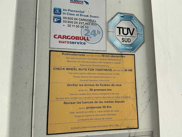 2020 schmitz cargobull geconditioneerde oplegger - afbeelding 3 van  40