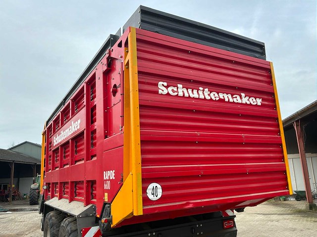 2020 schuitemaker rapide 6600 w opraapwagen - afbeelding 6 van  30