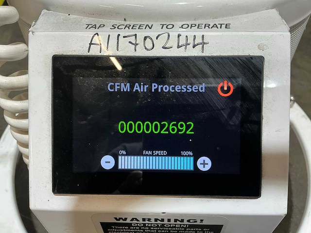 2020 scientific air s400 medische luchtreiniger - afbeelding 7 van  9