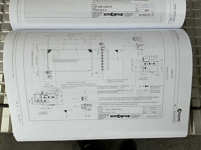 2020 scm morbidelli n100 cnc-freesmachine en boormachine - afbeelding 30 van  41