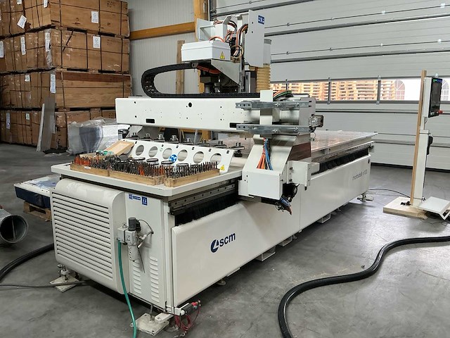 2020 scm morbidelli n100 cnc-freesmachine en boormachine - afbeelding 39 van  41