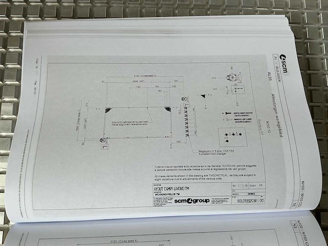 2020 scm morbidelli n100 cnc-freesmachine en boormachine - afbeelding 29 van  41
