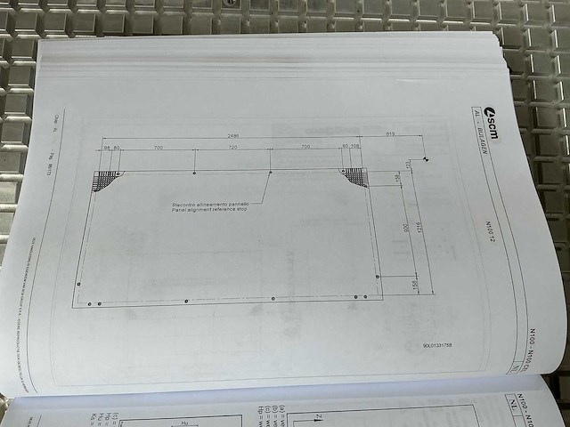 2020 scm morbidelli n100 cnc-freesmachine en boormachine - afbeelding 33 van  41