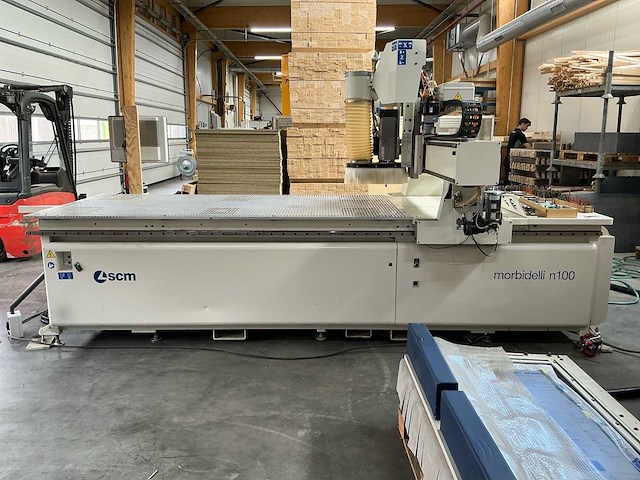 2020 scm morbidelli n100 cnc-freesmachine en boormachine - afbeelding 37 van  41