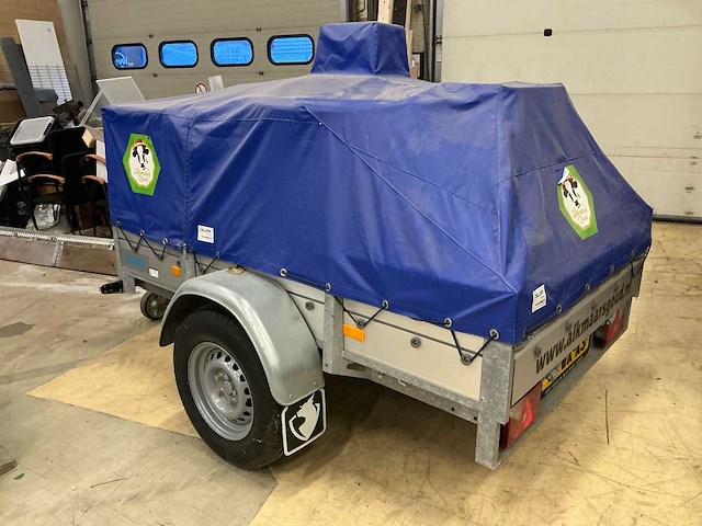 2020 serap - c3-550 - mobiele melktank 550l inclusief hapert aanhangwagen - afbeelding 8 van  11