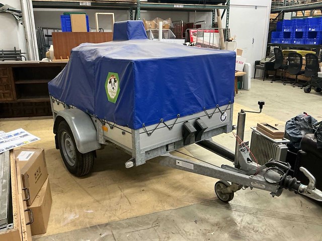 2020 serap - c3-550 - mobiele melktank 550l inclusief hapert aanhangwagen - afbeelding 9 van  11