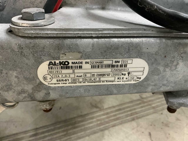 2020 serap - c3-550 - mobiele melktank 550l inclusief hapert aanhangwagen - afbeelding 16 van  23