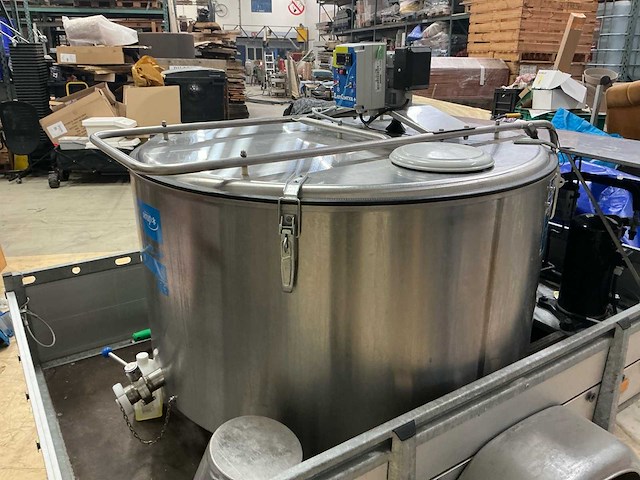 2020 serap - c3-550 - mobiele melktank 550l inclusief hapert aanhangwagen - afbeelding 9 van  23