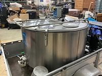 2020 serap - c3-550 - mobiele melktank 550l inclusief hapert aanhangwagen